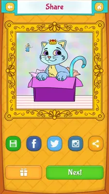 Cat Coloring Pages android App screenshot 0